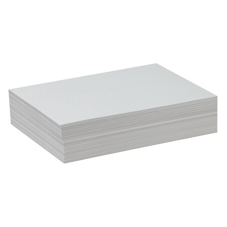 Pacon? PAC4739BN Drawing Paper, White, Lightweight, 9" x 12", 500 Sheets Per Pack, 2 Packs